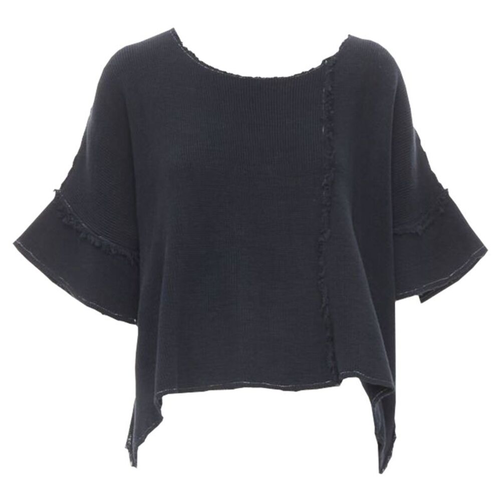 Comme Des Garcons Frayed Boxy Sweater